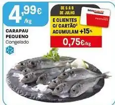 Intermarché Carapau pequeno promoção