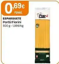Intermarché Porsi - fiorini esparguete promoção