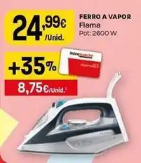 Intermarché Flama - ferro a vapor promoção