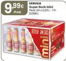 Intermarché Super bock - cerveja mini promoção