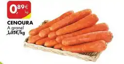 Pingo Doce A+ - cenoura promoção