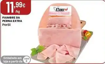 Intermarché Porsi - fiambre da perna extra promoção