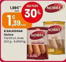 Intermarché Nobre - 8 salsichas promoção