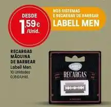 Intermarché Labell - recargas maquina de barbear promoção