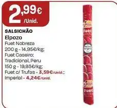 Intermarché Elpozo - salsichão promoção