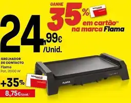 Intermarché Flama - grelhador de contacto promoção