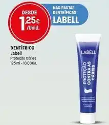 Intermarché Labell - dentífrico promoção