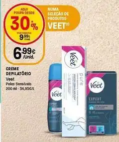 Intermarché Veet - creme depilatório promoção