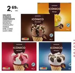 Continente Gelado icónico continente promoção