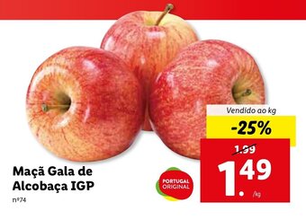 Lidl Maçã Gala de Alcobaça IGP promoção
