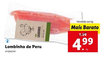 Lidl Lombinho de Peru promoção