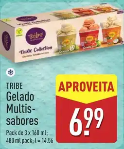 ALDI TRIBE Gelado Multis sabores promoção