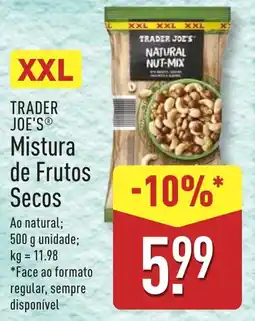 ALDI TRADER JOE'S Mistura de Frutos Secos promoção