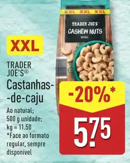 ALDI TRADER JOE'S Castanhas- -de-caju promoção