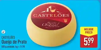 ALDI CASTELÕES Queijo de Prato promoção