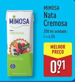 ALDI MIMOSA Nata Cremosa promoção