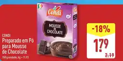 ALDI CONDI Preparado em Pó para Mousse de Chocolate promoção