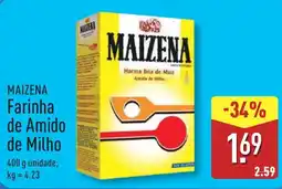 ALDI MAIZENA Farinha de Amido de Milho promoção
