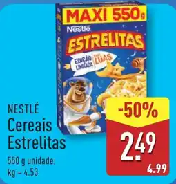 ALDI NESTLÉ Cereais Estrelitas promoção