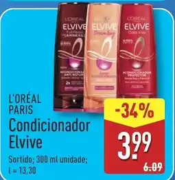 ALDI L'ORÉAL PARIS Condicionador Elvive promoção