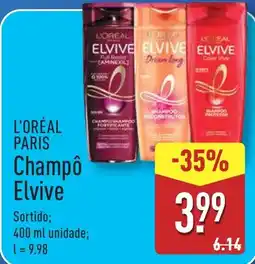 ALDI L'ORÉAL PARIS Champô Elvive promoção