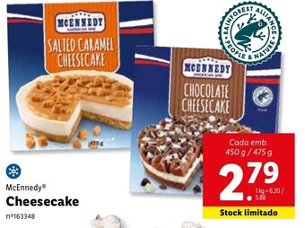 McEnnedy Cheesecake 450g/475g