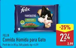 ALDI FELIX Comida Húmida para Gato promoção