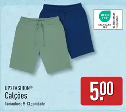 ALDI UP2FASHION Calções promoção