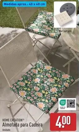 ALDI HOME CREATION Almofada para Cadeira promoção
