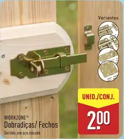 ALDI WORKZONE Dobradiças/Fechos promoção