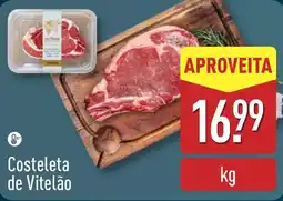 ALDI Costeleta de Vitelão promoção