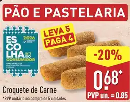 ALDI Croquete de Carne promoção
