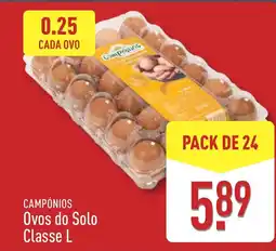 ALDI CAMPÓNIOS Ovos do Solo Classe L promoção