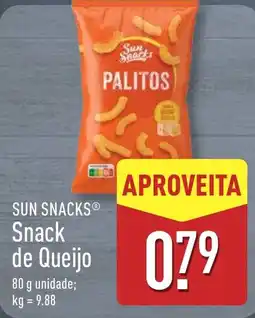 ALDI SUN SNACKS Snack de Queijo promoção
