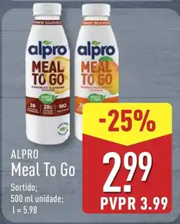 ALDI ALPRO Meal To Go promoção