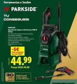 Lidl PARKSIDE promoção