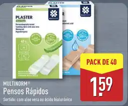 ALDI MULTINORM Pensos Rápidos promoção