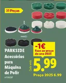 Lidl PARKSIDE Acessórios para Máquina de Polir promoção