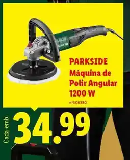 Lidl PARKSIDE Máquina de Polir Angular 1200 W promoção