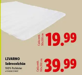 LIVARNO Sobrecolchão