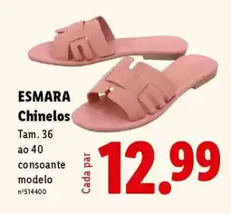 Lidl ESMARA Chinelos promoção