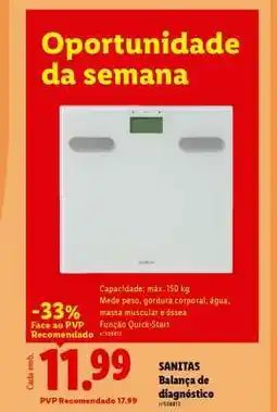 Lidl SANITAS promoção