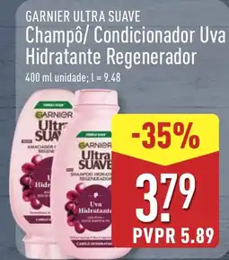 ALDI GARNIER ULTRA SUAVE Champô/ Condicionador Uva Hidratante Regenerador promoção