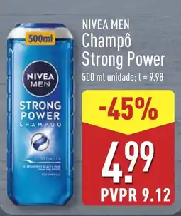 ALDI NIVEA MEN Champô Strong Power promoção