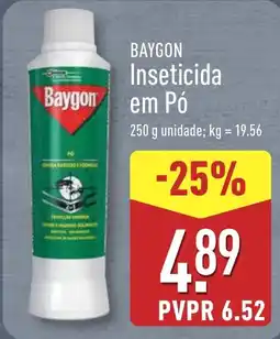 ALDI BAYGON Inseticida em Pó promoção