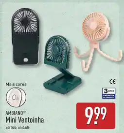 ALDI AMBIANO Mini Ventoinha promoção