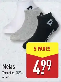 ALDI Meias promoção