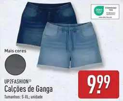 ALDI UP2FASHION Calções de Ganga promoção