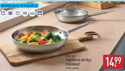 ALDI CROFTON Frigideiras em Aço Inoxidável promoção