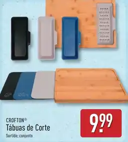 ALDI CROFTON Tábuas de Corte promoção